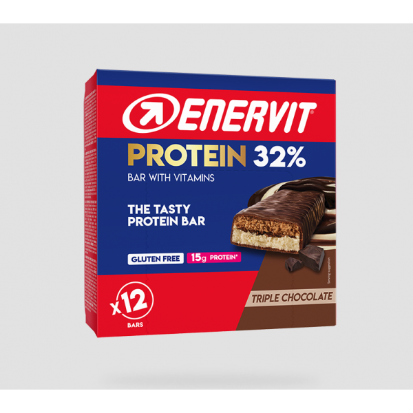 Enervit Protein Bar 32% - 15 g protein Triple Chocolate