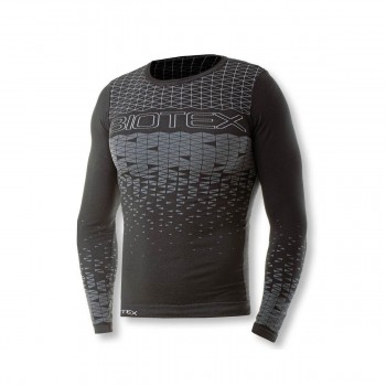 Maglia Intima Lunga Biotex Cubic Nero