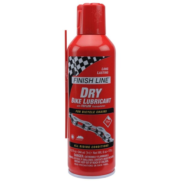 Lubrificante Finish Line Secco Spray Teflon-Plus 244ml