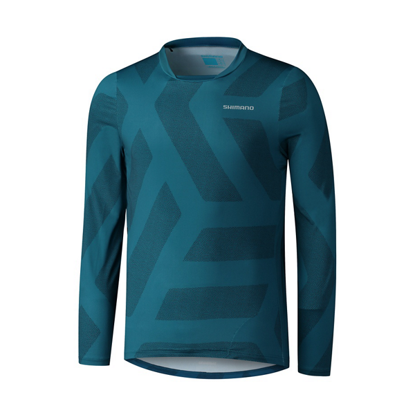 Shimano Myoko Long Sleeve Shirt (Blue)