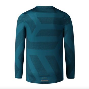 Shimano Maglia a Maniche Lunghe Myoko (Blu) 2