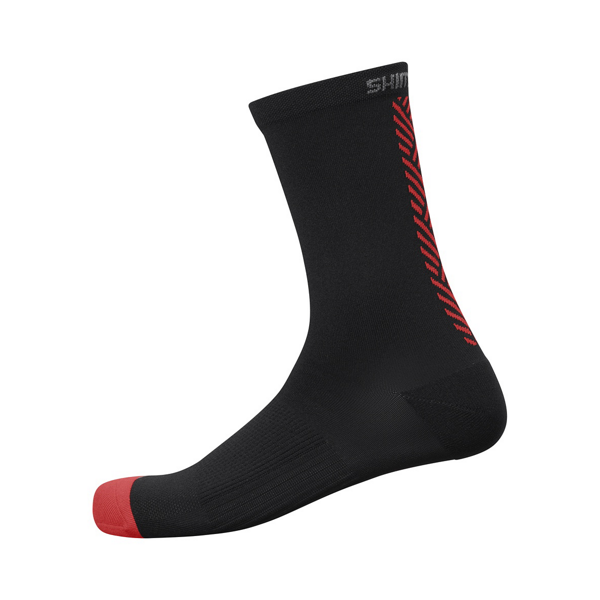 Shimano Original Tall Socks (Black / Red)