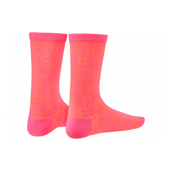 Supacaz Supasox Socks (Neon Pink / Neon Orange)