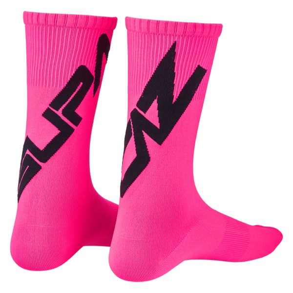 Supacaz Supasox Socks (Neon Pink / Black)