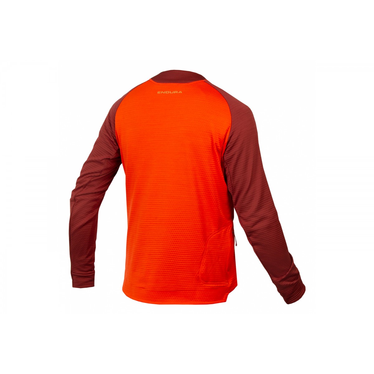 Maglia Ciclismo Donna Endura Singletrack - Pile Termico Con Retro A Griglia, Mezza Zip E Tasca Posteriore - 4