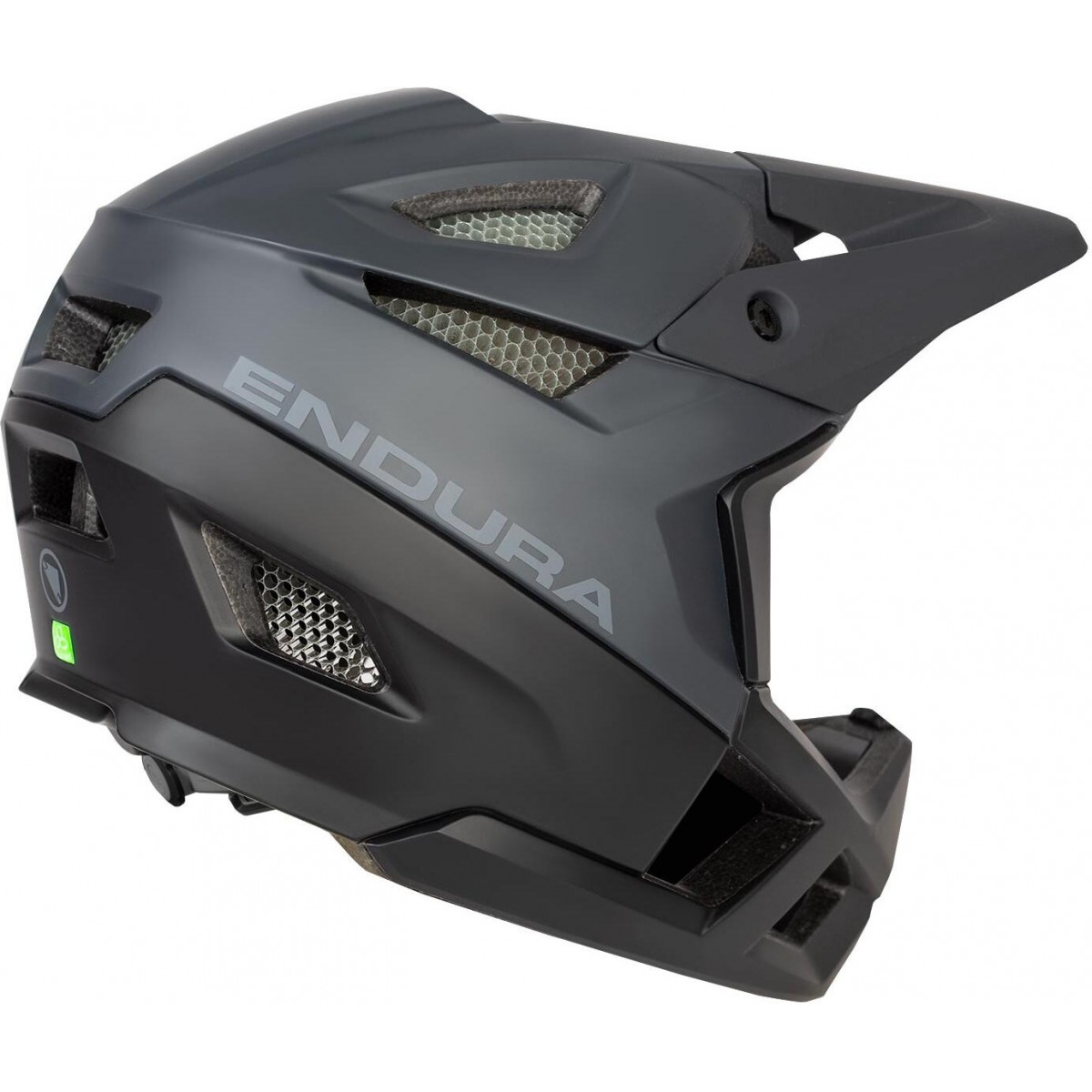 Casco Integral Endura SingleTrack - Negro, Ligero, Ventilado, Para Mountain Bike, Certificación CE/CPSC
