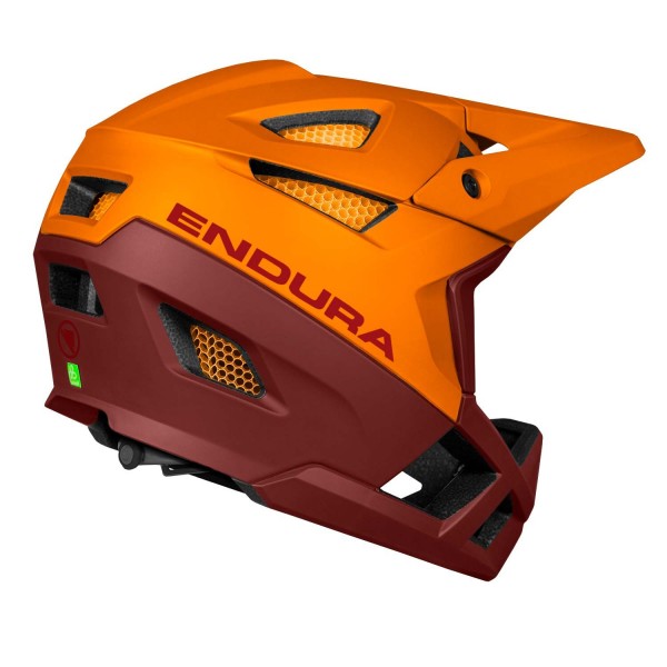 Casco Mtb Endura Full Face MT500 (Arancione)