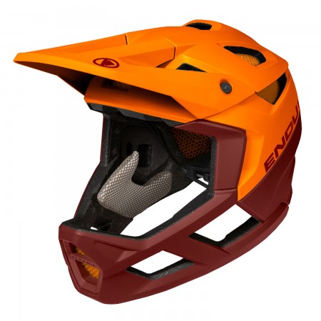 Casco Mtb Endura Full Face MT500 (Arancione)