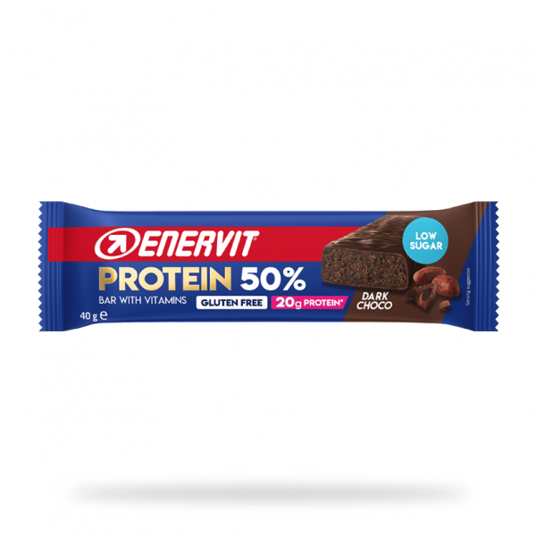 Barre Protéinée Enervit 50% (Choco Noir)