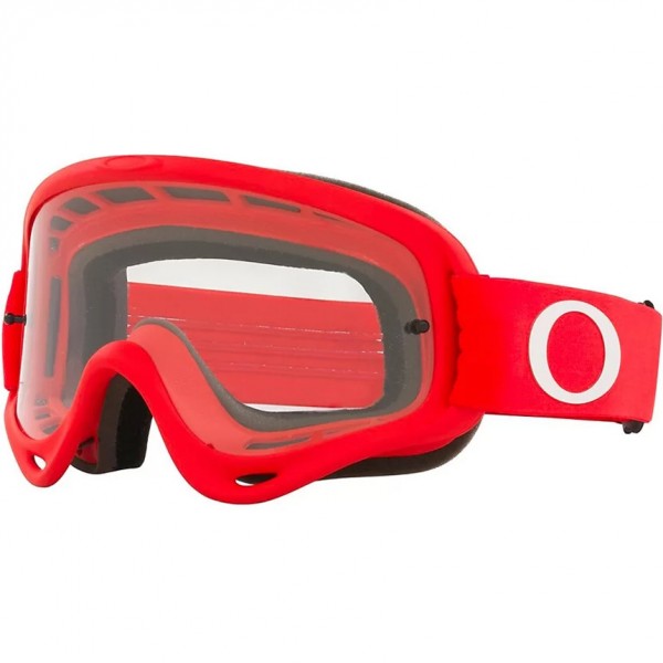 Oakley O Frame Mx Moto Red avec masque transparent
