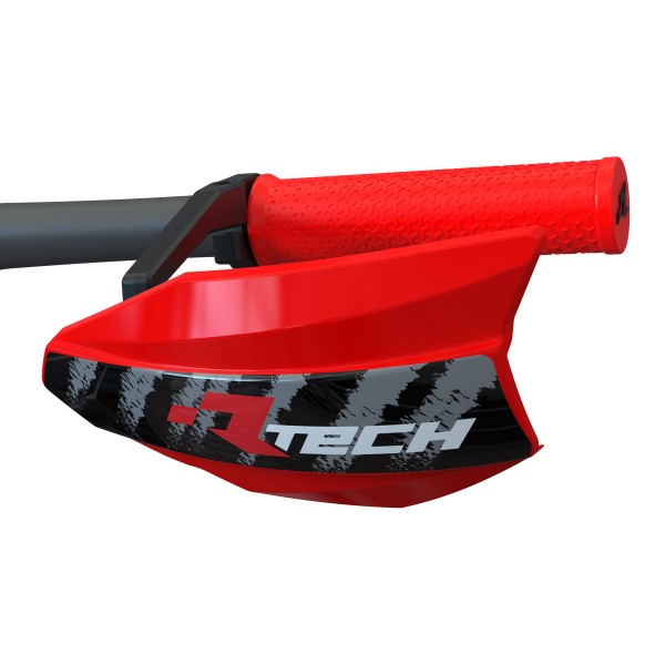 Rtech Vertigo Bike Handguards With Red Mounting Kit