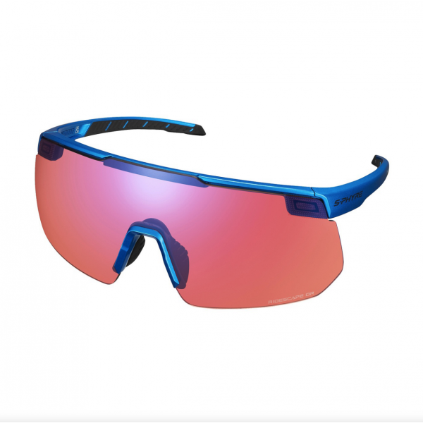 Shimano S-Phyre Goggles (Metallic Blue/Ridescape Or)