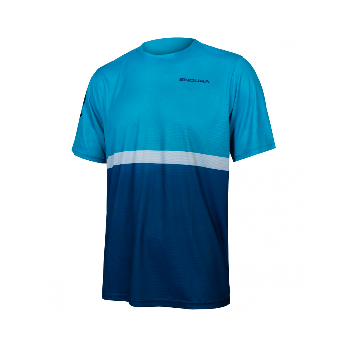 Maglia S/S Endura SingleTrack Print Tee LTD Green | Ul Marìi Ciclista