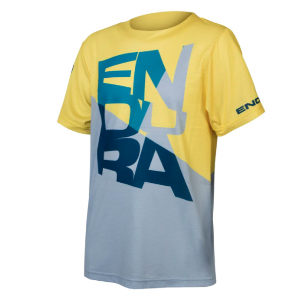 T-shirt Endura SingleTrack Core pour enfants (bleuet)
