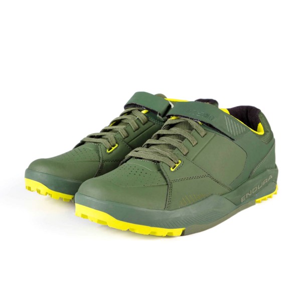 Chaussures Plates Endura MT500 Burner (Vert Forêt)