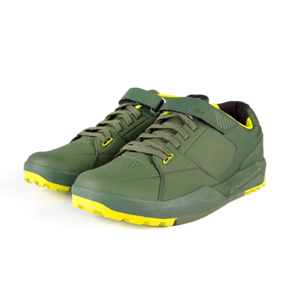 Scarpe Ciclismo Uomo Autobloccanti - Flat MTB E Strada, Compatibili SPD, Traspiranti