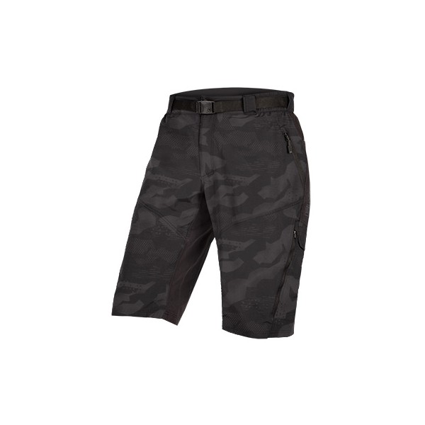Pantalon court Endura Hummvee (camouflage noir)