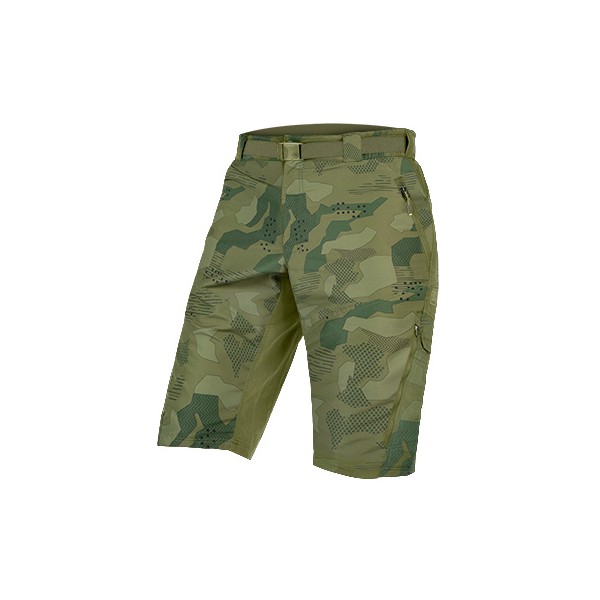 Pantalon court Endura Hummvee (camouflage vert)