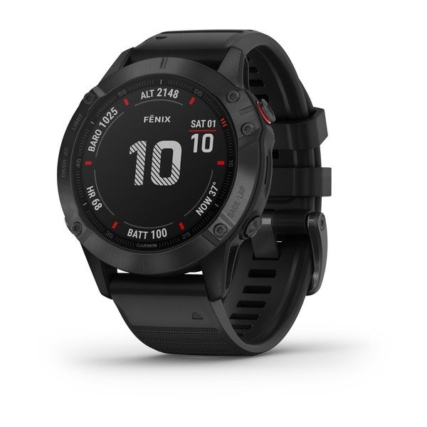 Orologio GPS Garmin Fenix 6 PRO Lunetta Black con Black band