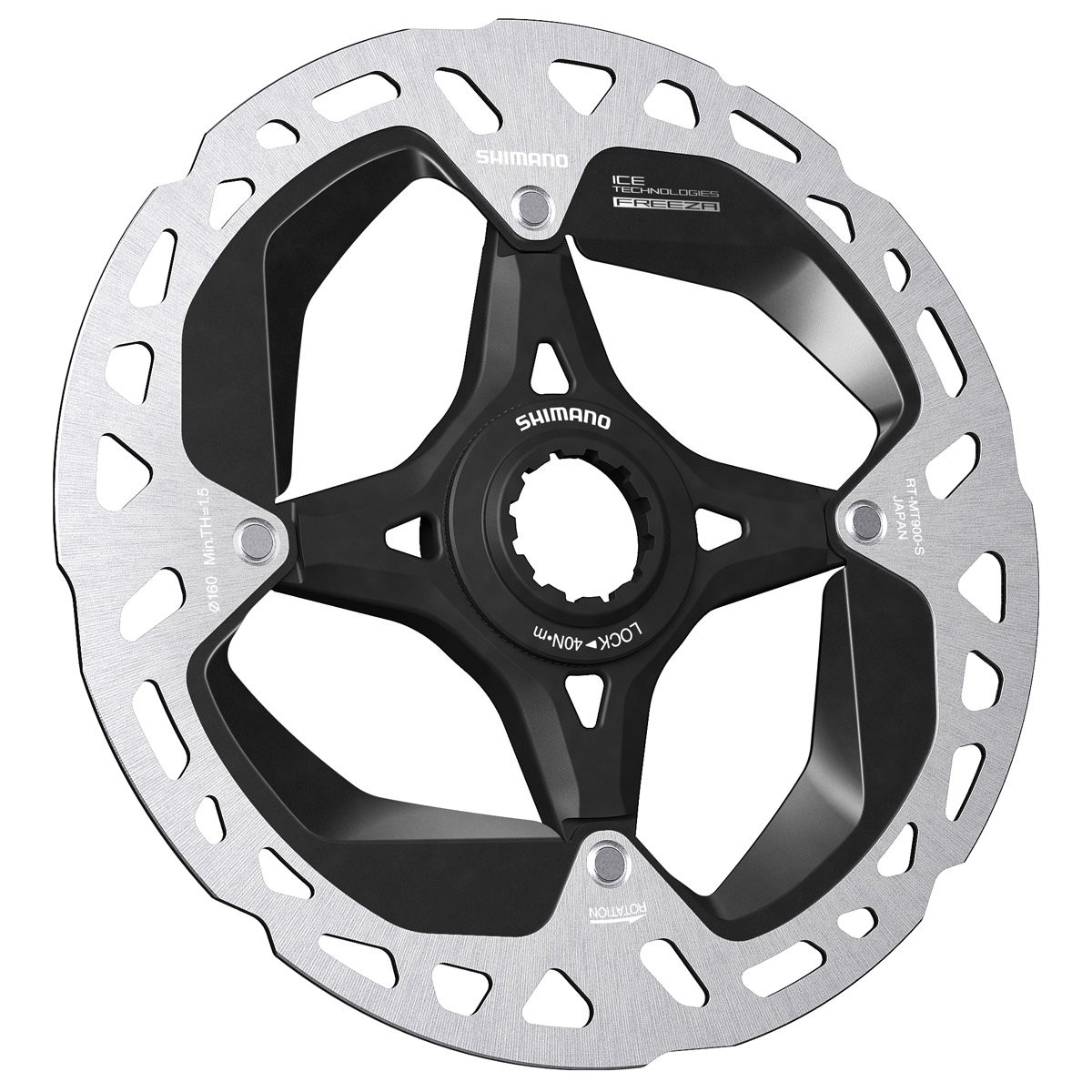 Rotore del freno a disco per mountain bike, 160 mm o 180 mm