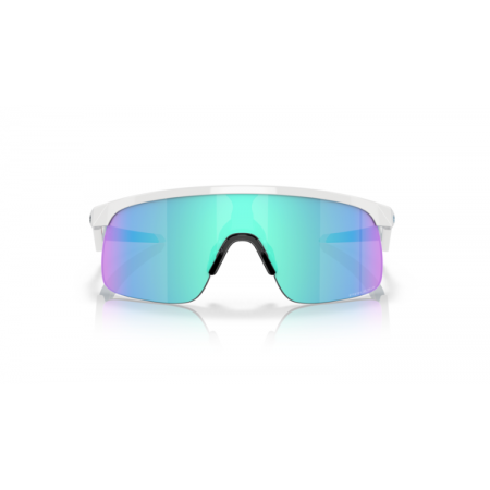 Occhiali Oakley Resistor Junior Bianco Lucido w/ Prizm Sapphire