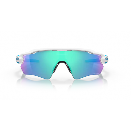 Oakley Radar Ev Path Blanc Poli avec Prizm Sapphire