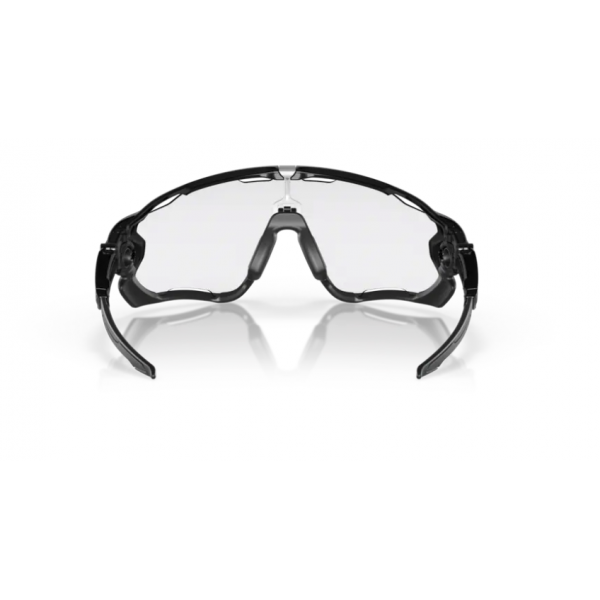 Occhiali Oakley Jawbreaker Polished Black w/ Clear To Black Iridium Photochromic