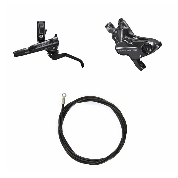 Kit Freno Anteriore Shimano Deore BR-M6120 + BL-M6100 + Tubo