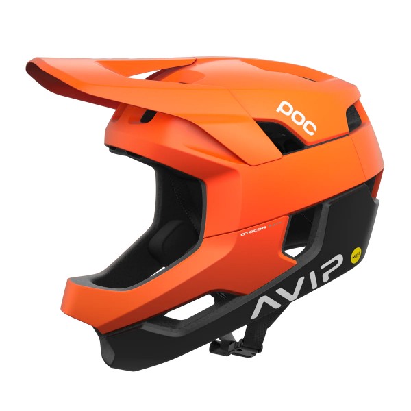 Poc Otocon Race Mips Helmet (Orange / Black)