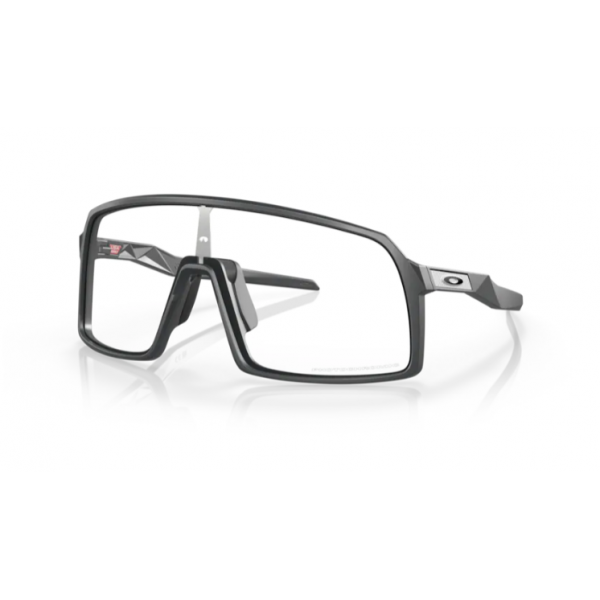 Oakley Sutro Matte Carbon / Clear Photochromic Glasses